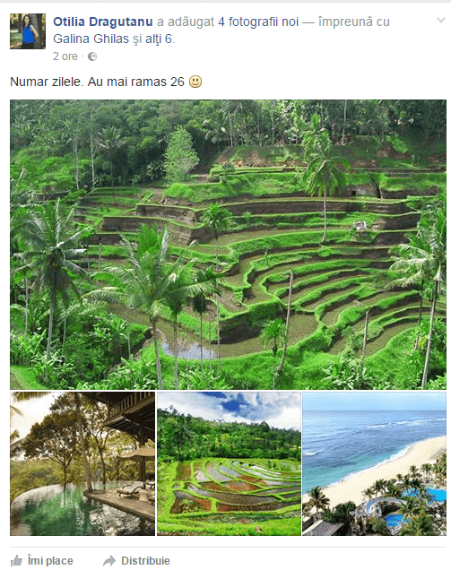 Soția fostului guvernator al BNM, Dorin Drăguțanu, vacanță de lux în Bali. Fosta soție a lui Filat îi ține companie