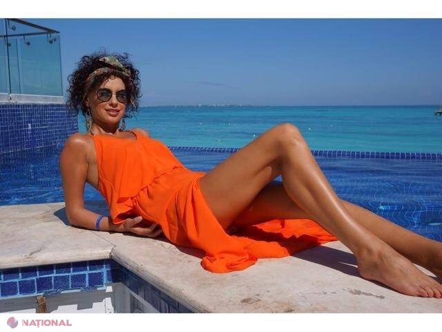 Natalia Barbu, la odihnă într-un loc paradisiac!