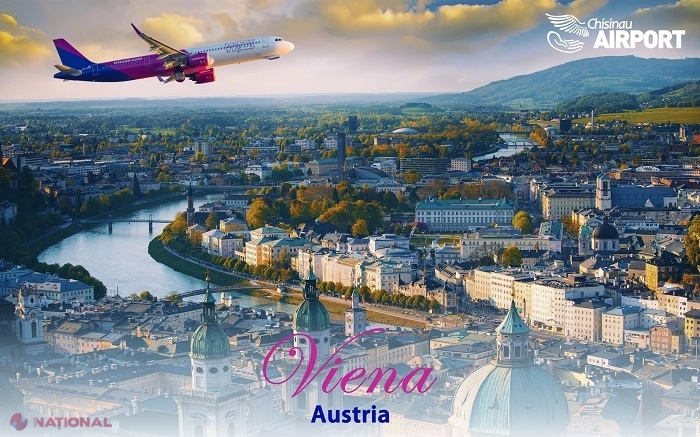 Wizz Air reia zborurile spre și dinspre Chișinău Prima destinație