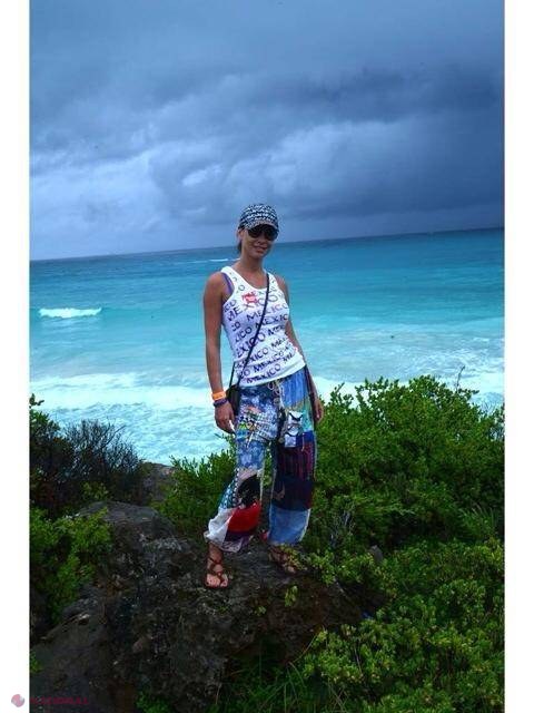 Natalia Barbu, la odihnă într-un loc paradisiac!