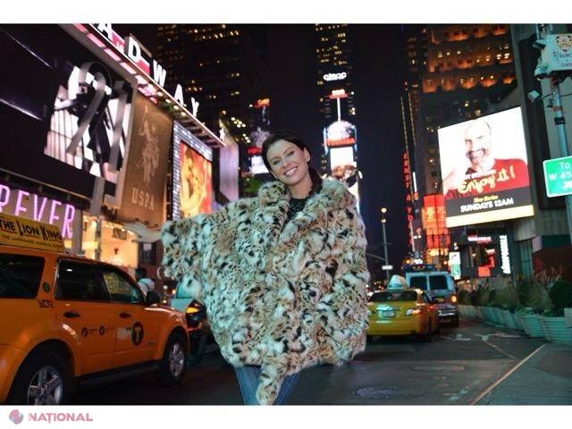 Natalia Barbu, felicitare pentru soțul in New York