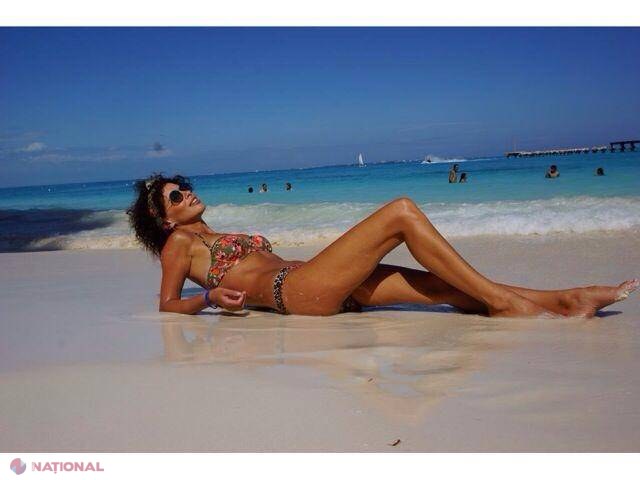Natalia Barbu, la odihnă într-un loc paradisiac!