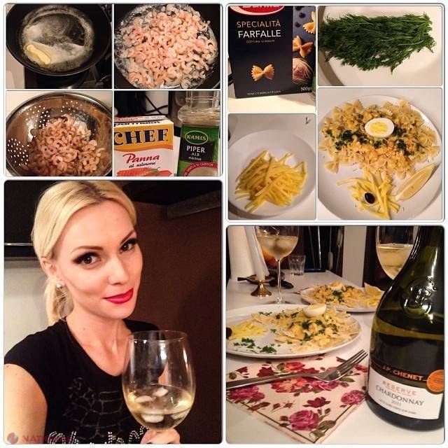 Olia Tira își răsfață soțul cu delicii culinare!