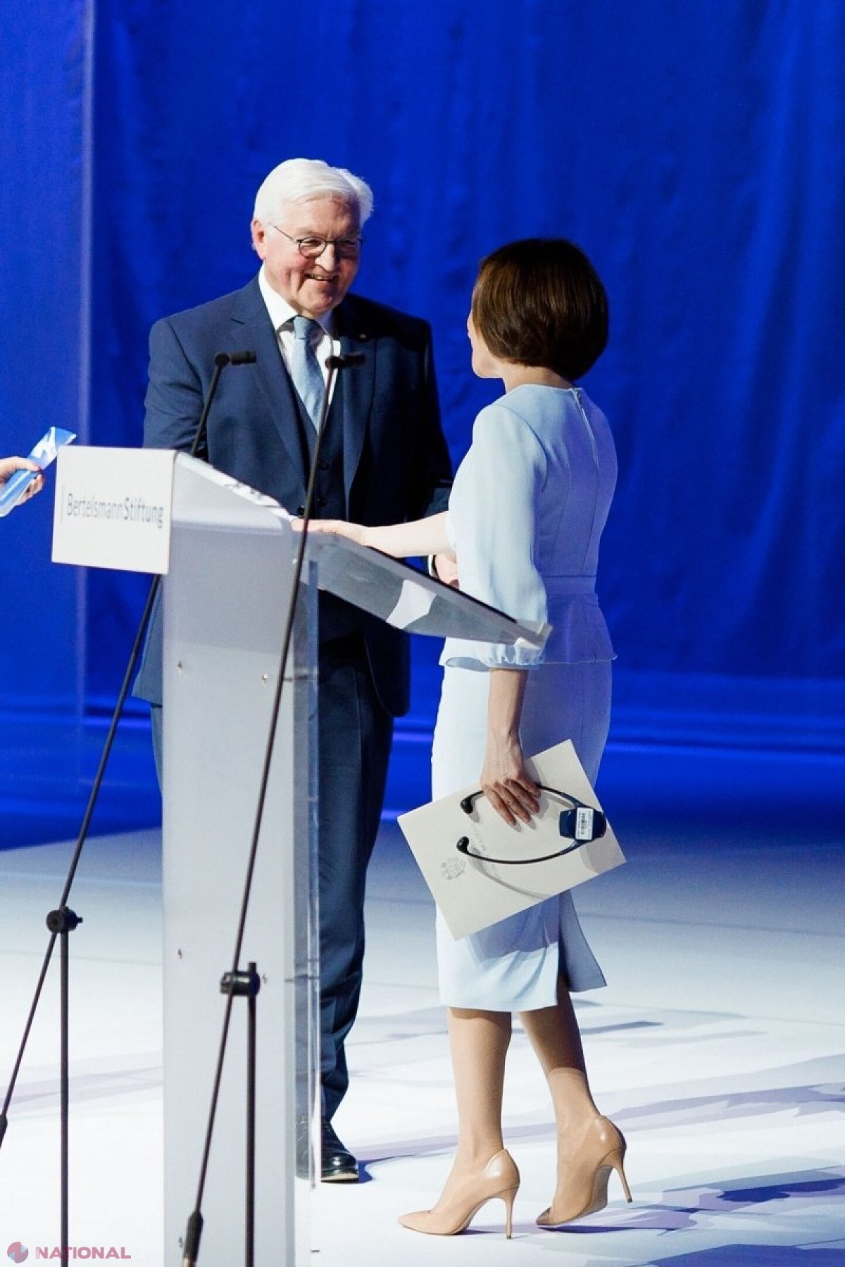 Maia Sandu donează premiul internațional obținut pentru dezvoltarea satului natal Risipeni