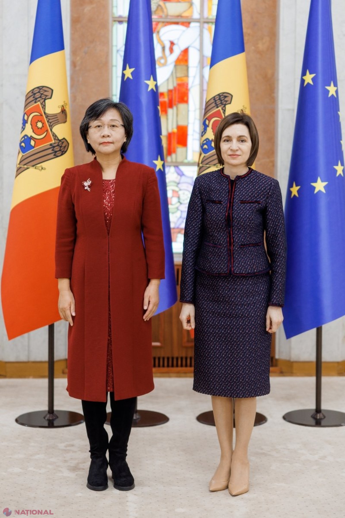Maia Sandu a primit scrisorile de acreditare de la noi ambasadori ai Chinei și altor șase țări