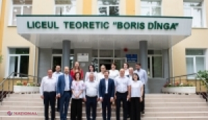 Vizită europeană la liceul din Criuleni: Laboratoare moderne și sprijin UE pentru educația moldovenească