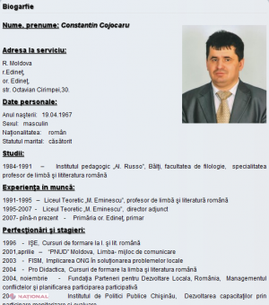 CURAJ // Primarul care și-a trecut în CV naționalitatea ROMÂNĂ. E de la nordul R. Moldova