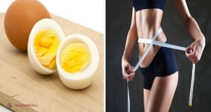 REGIMUL cu ouă fierte: slăbeşte 11 kg în 2 săptămâni!