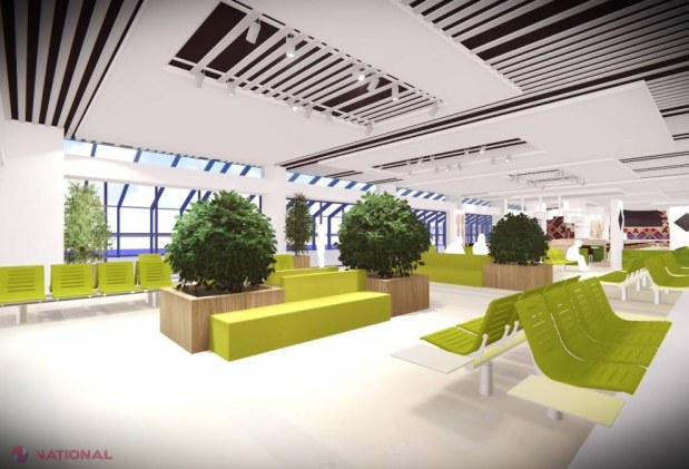 FOTO, VIDEO // Aeroportul din Chișinău se va transforma spectaculos. Vezi cum va arăta noul terminal