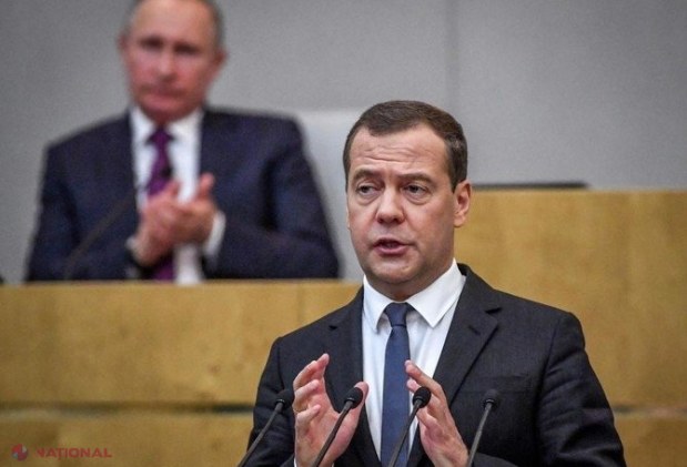 Reacție ISTERICĂ a lui Dmitri Medvedev, după ce prim-ministrul Recean a spus că Putin și alți oficiali ruși sunt INTERZIȘI în R. Moldova. „Nimeni nu merge acolo acum. Poate cândva, mai târziu... Moldova nu mai există ca țară”