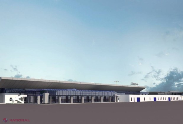 FOTO, VIDEO // Aeroportul din Chișinău se va transforma spectaculos. Vezi cum va arăta noul terminal