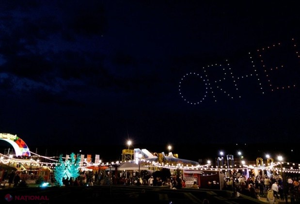 VIDEO, FOTO // Peste 100 de DRONE au făcut un show de excepție la „OrheiLand”