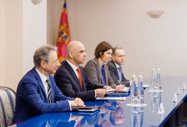 Întrevedere între Maia Sandu și Alain Berset la Consiliul Europei