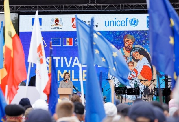 Maia Sandu celebrează Ziua Europei și Festivalul Familiei la Ungheni, subliniind importanța apropierii de UE pentru viitorul Moldovei