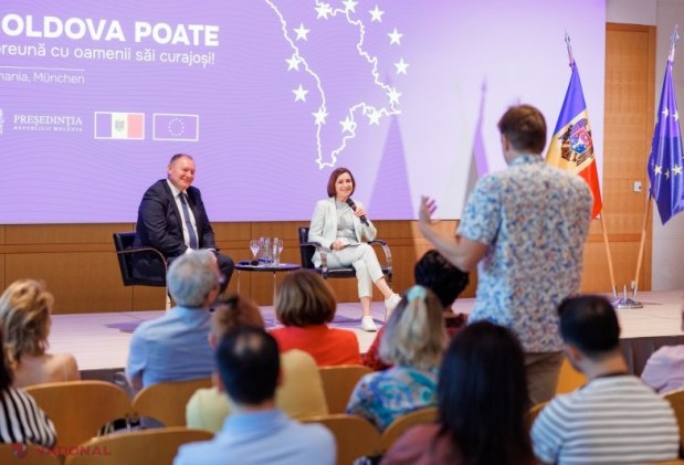 Maia Sandu își reafirmă susținerea pentru diaspora moldovenească în vizitele din Germania: Frankfurt, München și Stuttgart