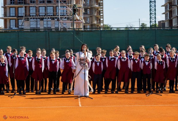 Simona Halep și Juan Martín del Potro, alături de premierul Munteanu la inaugurarea Centrului Național de Tenis din Chișinău