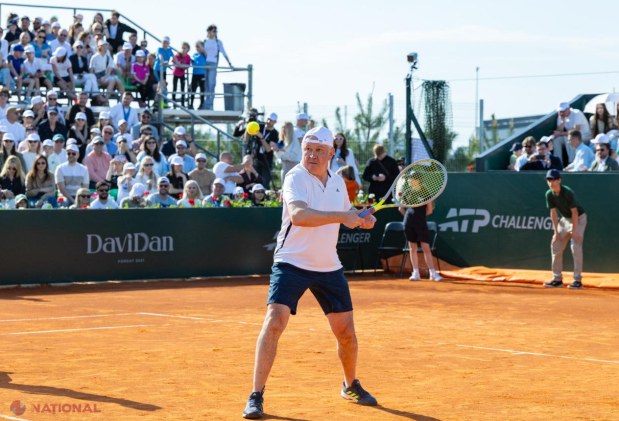 Simona Halep și Juan Martín del Potro, alături de premierul Munteanu la inaugurarea Centrului Național de Tenis din Chișinău