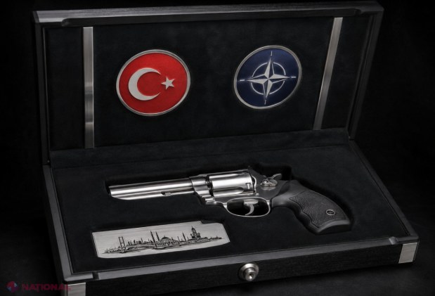Erdogan a oferit liderilor NATO pistoale gravate și muniție reală la summitul de la Ankara