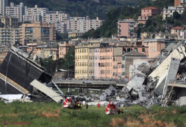 Verdict decisiv joi în procesul prăbuşirii podului Morandi din Genova, tragedie soldată cu 43 de morţi, între care doi români