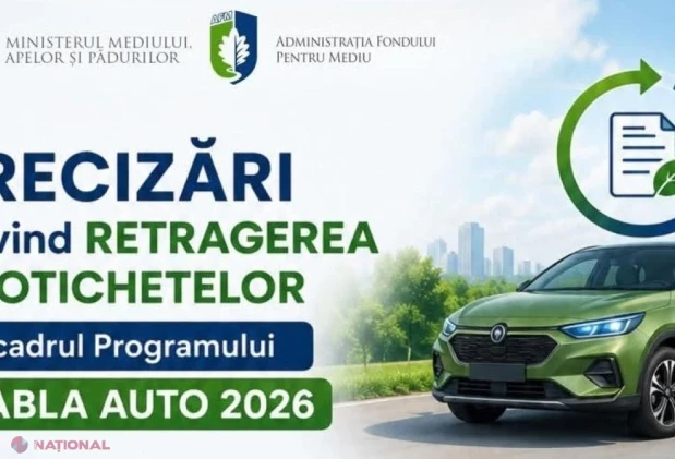 AFM explică pas cu pas cum poți retrage și reface înscrierea pentru ecotichetele Rabla Auto 2026
