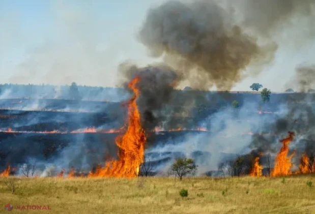 Cod galben de incendii, valabil 22–31.07.2026