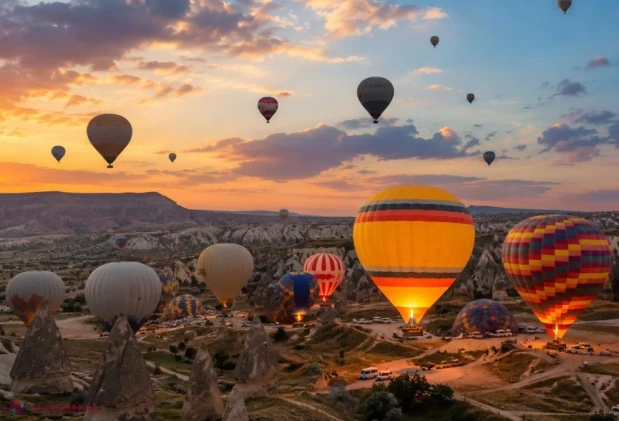Festivalul baloanelor transformă Cappadocia într-un amfiteatru colorat în aer liber