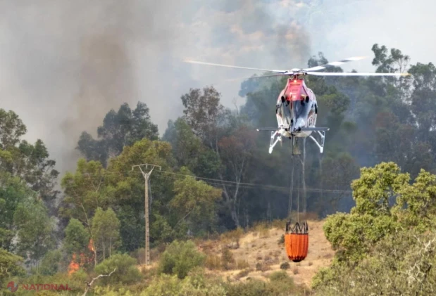 „Norii de foc”, fenomen rar care transformă incendiile din Franța și Spania în furtuni de foc uriașe, numite de NASA „dragonii care scuipă foc”
