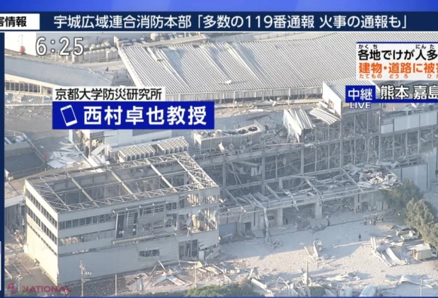 Bilanțul tragediei din Japonia urcă la 28 de morți după cutremurul de 7,1 magnitudine