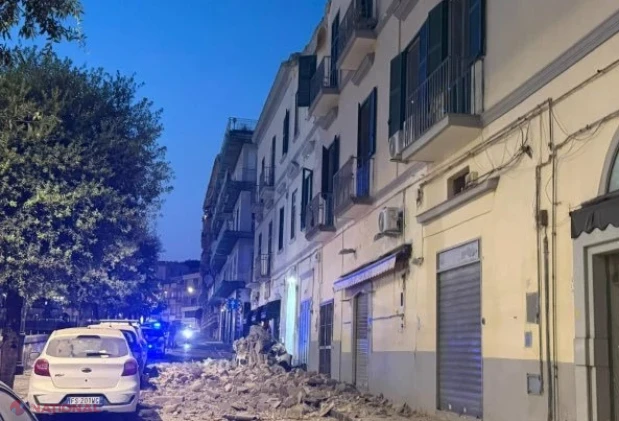 Cutremur de 4,7 în zona Campi Flegrei, lângă Napoli: pagube, pene de curent și panică în rândul localnicilor