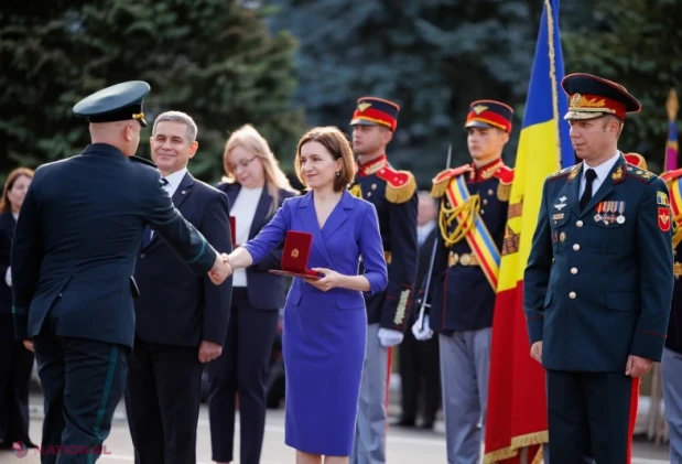 Maia Sandu, la 35 de ani de la crearea Armatei Naționale: „O Moldovă pașnică trebuie să-și poată apăra pacea”