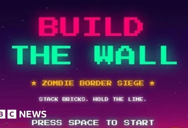 Casa Albă retrage jocul „Build The Wall”, inspirat de Tetris, după îngrijorări privind drepturile de autor