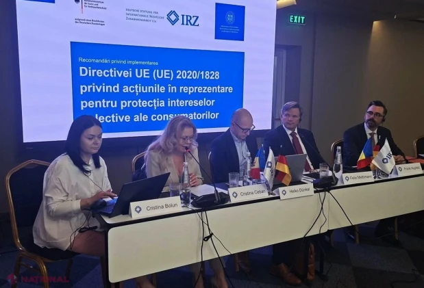 Experți germani au instruit autoritățile din Moldova privind protecția colectivă a consumatorilor