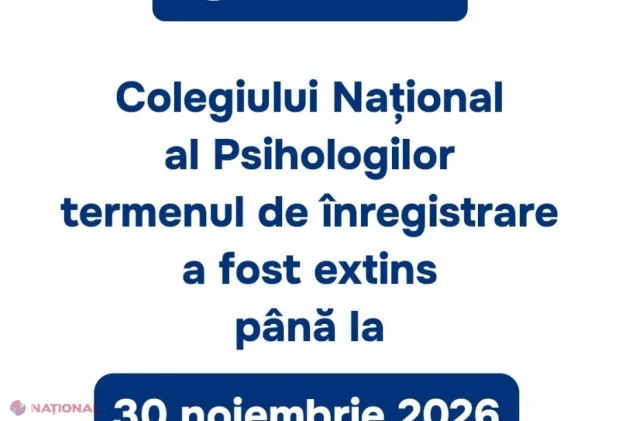 MEC prelungește până la 30 noiembrie 2026 înscrierea psihologilor pentru constituirea Colegiului Național al Psihologilor
