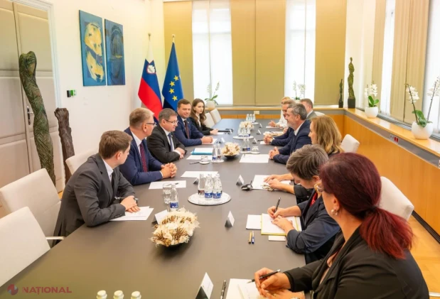 Igor Grosu, la Ljubljana: Moldova contează pe sprijinul Sloveniei pentru integrarea europeană