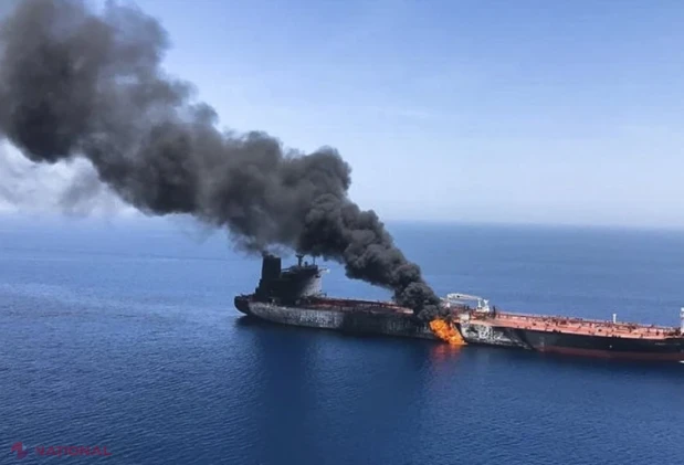 Iranul anunță că a lovit un petrolier sub pavilion togolez în Strâmtoarea Ormuz
