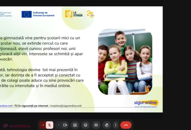 Peste 500 de profesori au fost instruiți cum să-i ajute pe elevi să navigheze în siguranță online