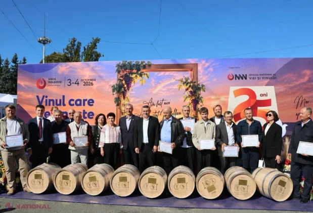 Nouă producători de vinuri de casă au fost desemnați câștigători ai concursului „Polobocul de Aur”