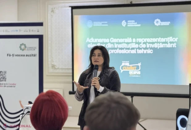 Peste 75 de elevi aleg la Chișinău noi reprezentanți în Consiliul Național al Elevilor