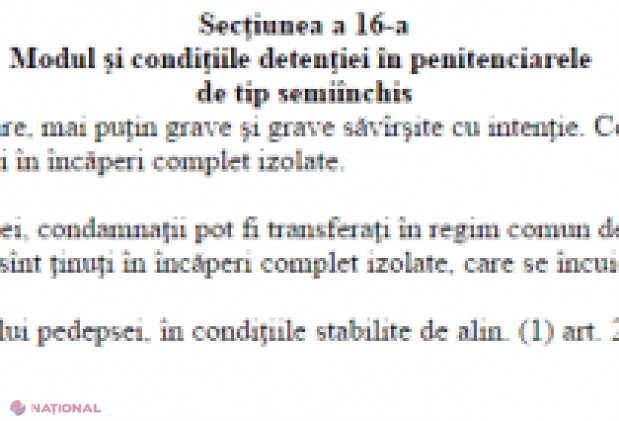 DOC // Ce prevede detenția într-un penitenciar de tip semiînchis: Șor ar putea sta într-o încăpere izolată, se va putea deplasa liber pe teritoriul închisorii și fără escortă în afara penitenciarului