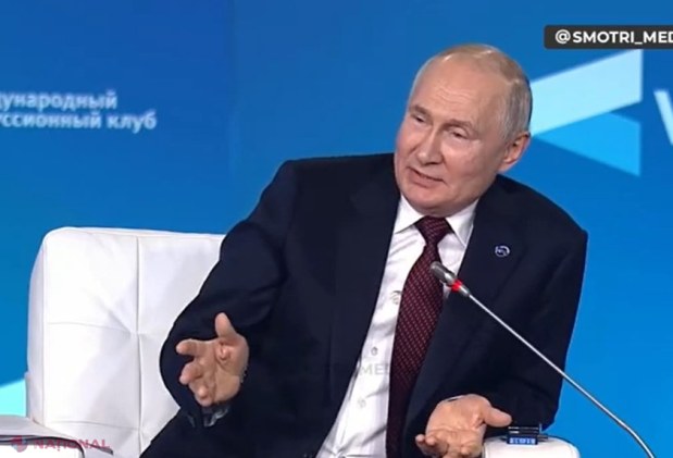 VIDEO // Putin MINTE de îngheață… GAZUL. Liderul de la Kremlin pretinde că „Gazprom” asigură R. Moldova cu gazele necesare „în condițiile puse de partea moldovenească”. „Le-am făcut pe plac… Ce fel de oameni sunt? Doar scarpină limba”