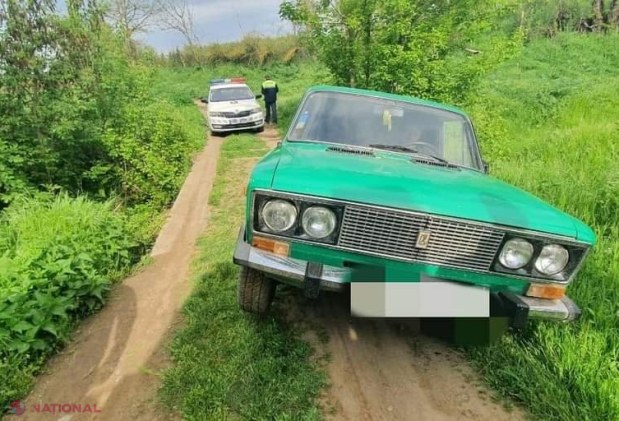 FOTO // Cimișlia: Un bătrân de 90 de ani a urcat la volan și a băgat în spital o femeie