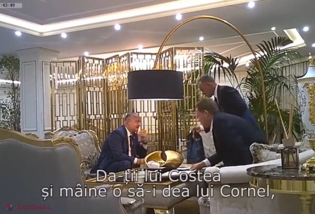 VIDEO // Imagini cu o ȘACOȘĂ în care ar fi fost între 600 și 800 de mii de euro, care ar fi ajuns la Dodon în ziua când negocia cu Plahotniuc crearea unei noi coaliții de guvernare și FEDERALIZAREA R. Moldova
