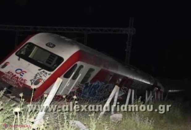 Scene de groază // Un tren de pasageri a deraiat. Unii călători au sărit pe geam ca să scape cu viaţă