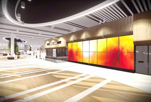 FOTO, VIDEO // Aeroportul din Chișinău se va transforma spectaculos. Vezi cum va arăta noul terminal