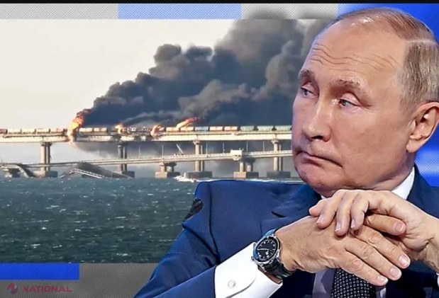 Vladimir Putin a convocat de URGENȚĂ Consiliul de Securitate, la două zile după explozia de pe Podul Kerci din Crimeea