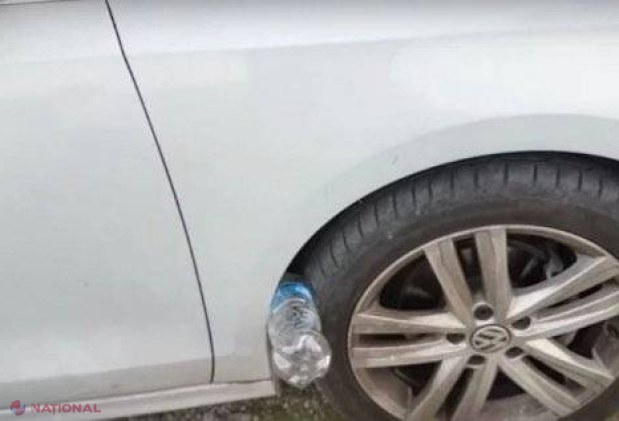 VIDEO // Noua metodă a HOȚILOR! Aveți mare grijă dacă găsiți o STICLĂ înfiptă între roata de la mașină și aripă!