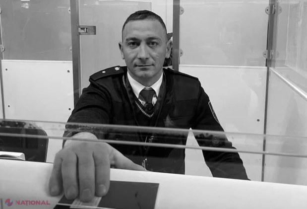 Poliția de Frontieră, condoleanțe pentru familia polițistului Serghei Muntean, ÎMPUȘCAT la Aeroportul Internațional Chișinău: Avea 31 de ani și activa în sistem din 2011