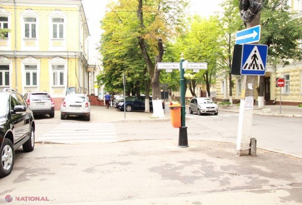 FOTO // Indicatoare EUROPENE, în centrul Chișinăului