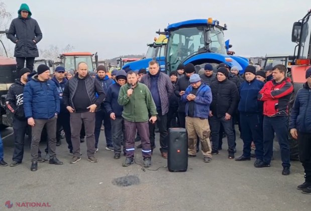 VIDEO // Fermierii au DEBLOCAT drumul spre vama Leușeni, dar au îaintat un ULTIMATUM: „Până mâine, să avem o întâlnire în formatul Guvern - Parlament - Președinție”