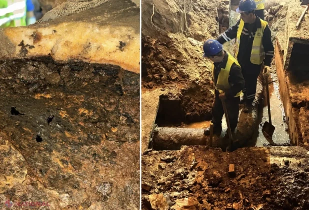 GALERIE FOTO // Avarie reală, CIRC pe bani publici. „Termoelectrica” a prezentat DOVEZILE din Scuarul Catedralei. Conducta era la un pas de dezastru dacă s-ar fi prelungit blocajul orchestrat de Ceban și oamenii săi